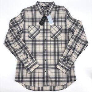 Travis Mathew Cloud Plaid Flannel Button Up Shirt Mens Small Lumberjack Grunge